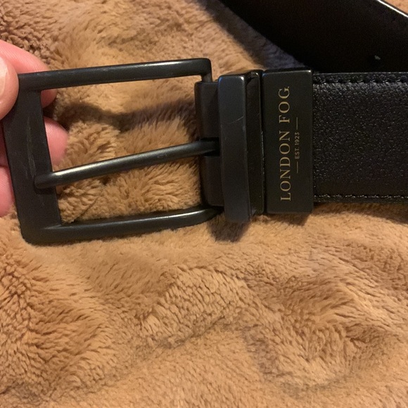 Men's reversible leather belt - Picture 2 of 5